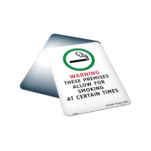 These Premises Allow For Smoking At Certain Times 